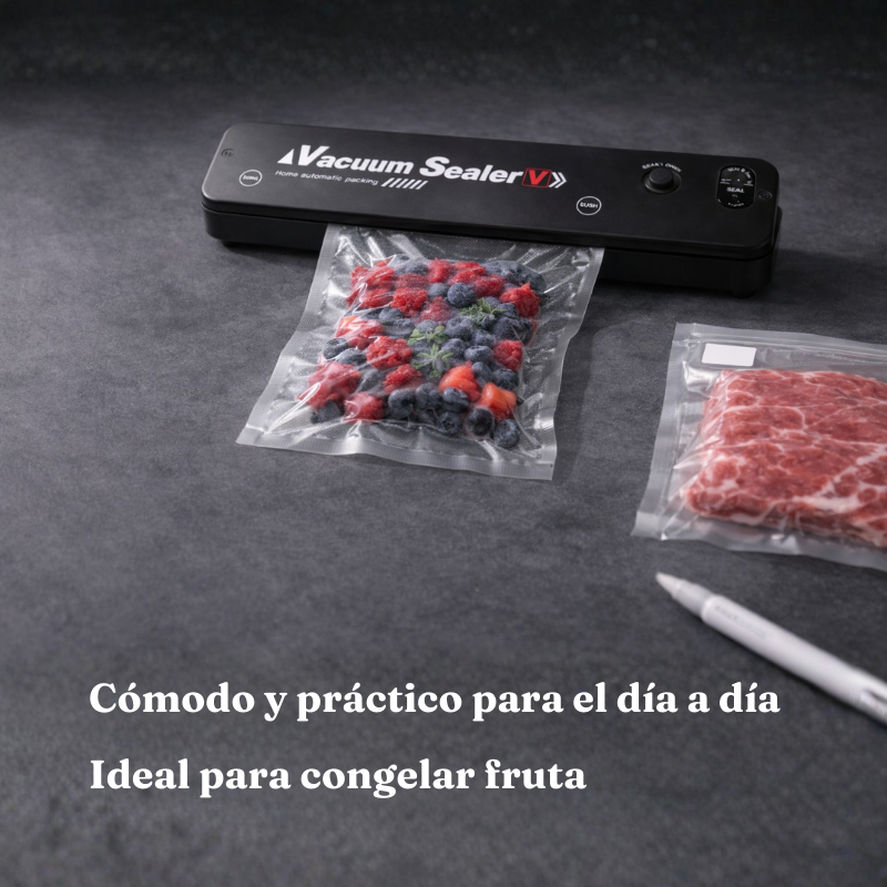 Envasadora al vacío automática 28 cm (220V) + 10 bolsas | Envío GRATIS 48–72h España