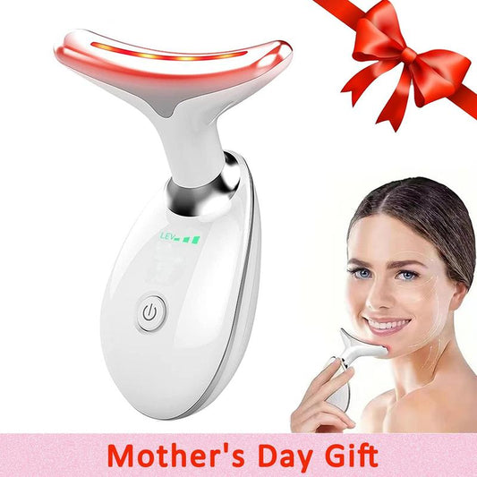 Neck Massager, Facial and Neck Massage Tool, Suitable for Facial, Neck, and Leg Massage, for Women and Men, Facial Beauty Instrument, Facial Beauty Massagers